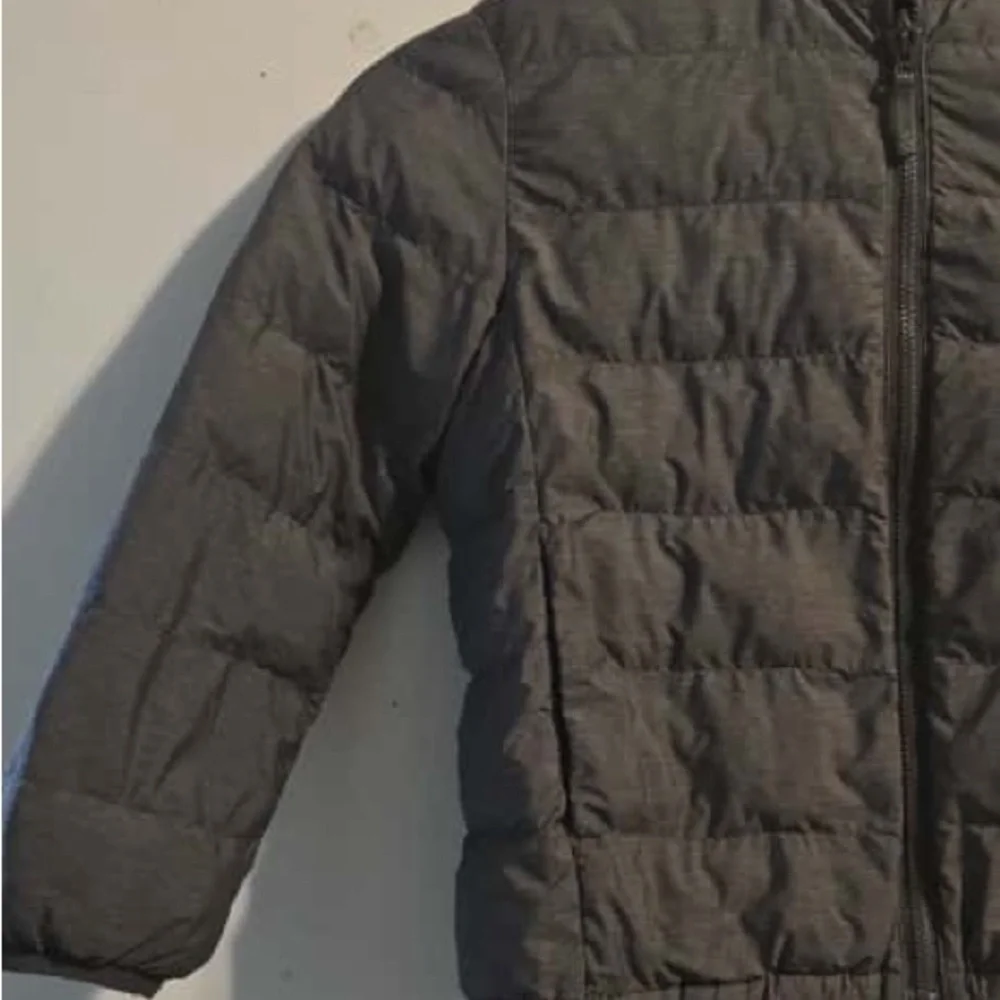 Uniqlo Kids Charcoal Puffer Jacket